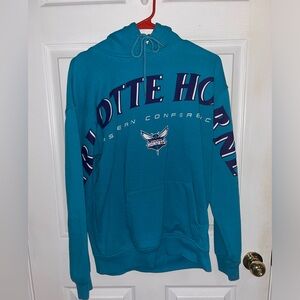Charlotte Hornets Unk Wingspan Teal Sweatshirt Size Men's Medium